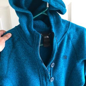 North Face hooded top